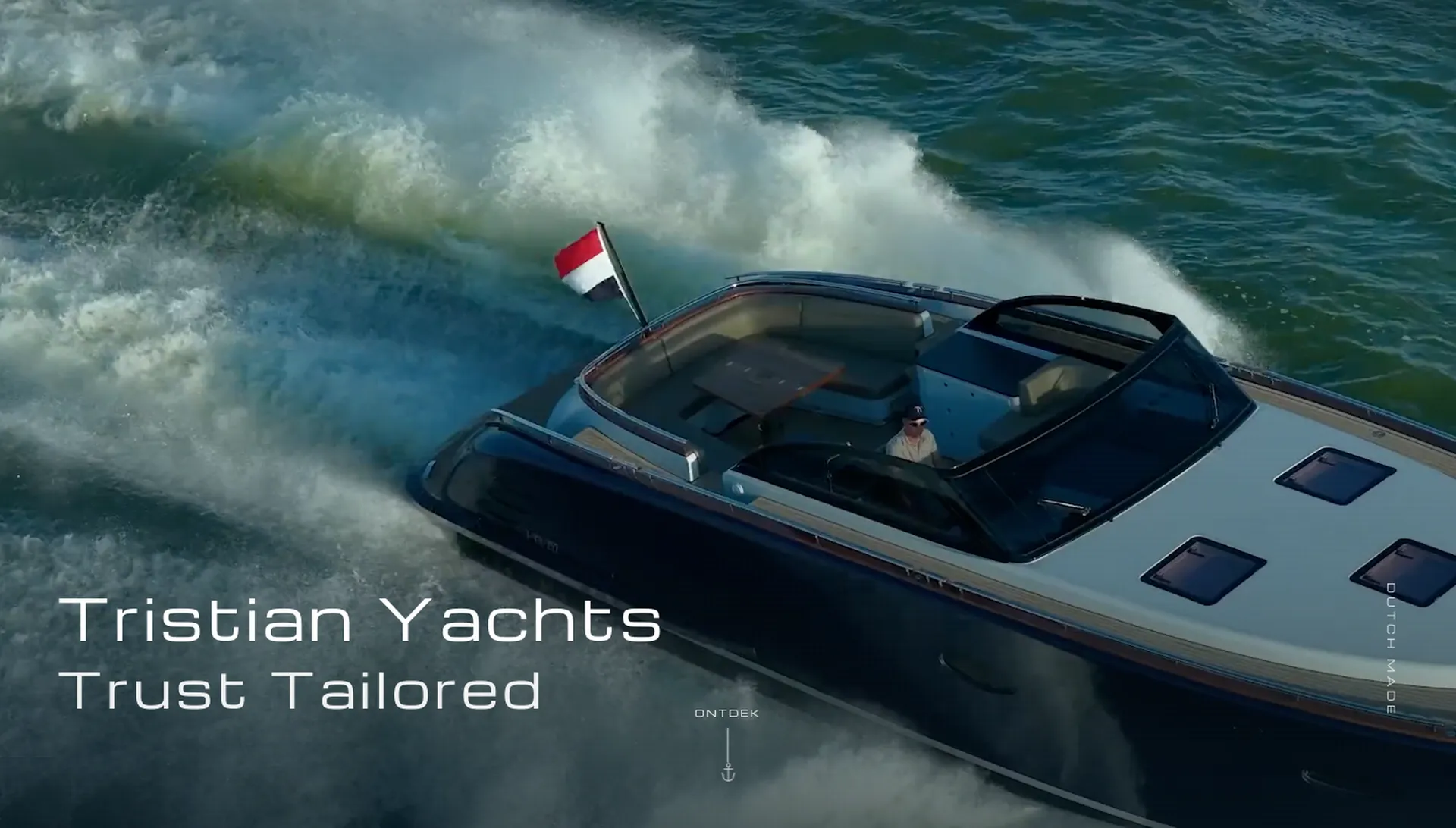 Website van Tristian Yachts